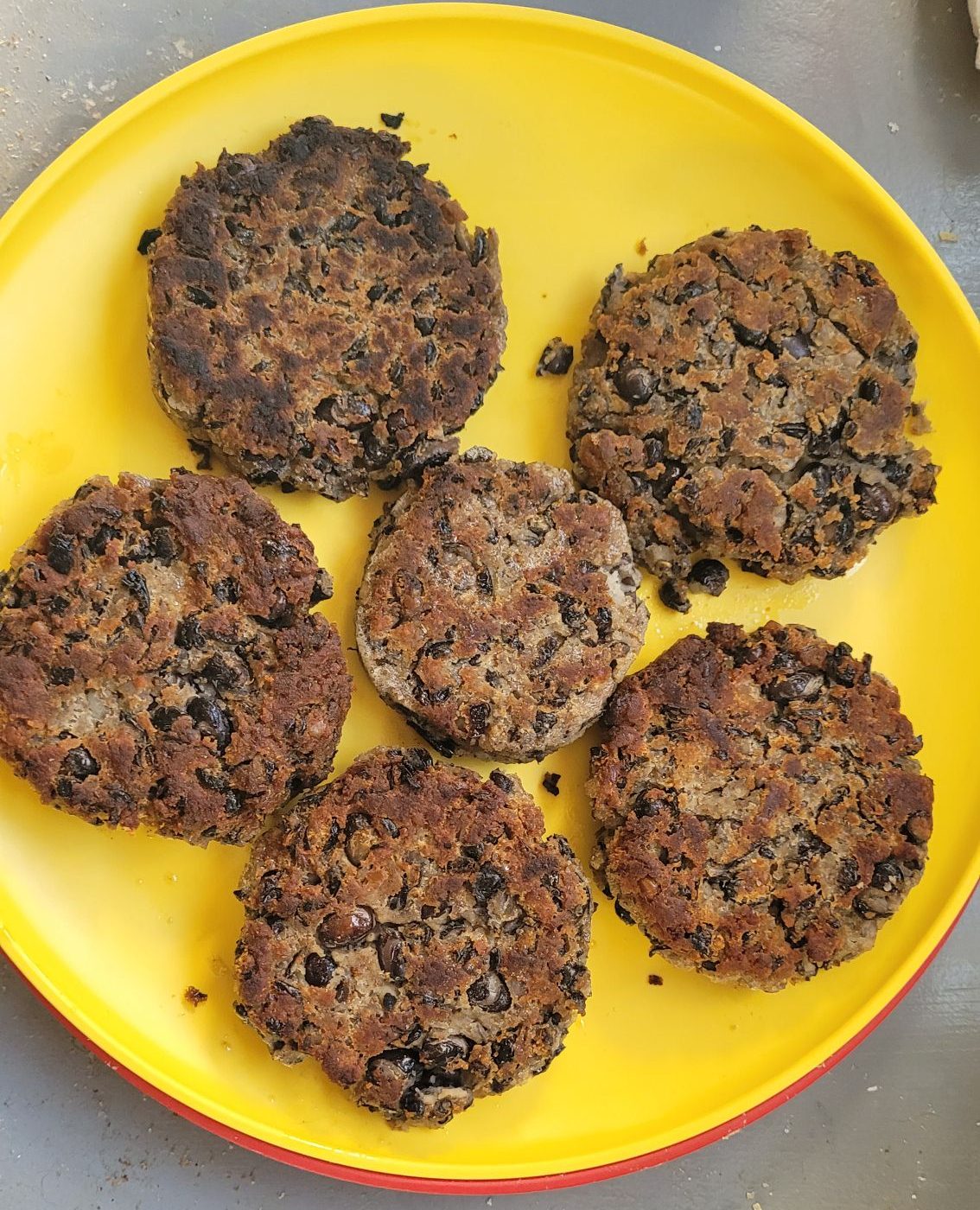 Dairy-Free Black Bean Burgers